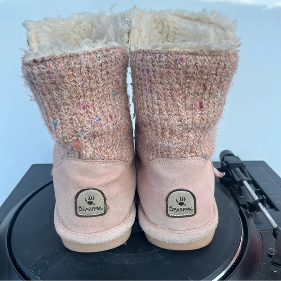 Bear Paw Pink Suede Winter Boots - Picture 9 of 12